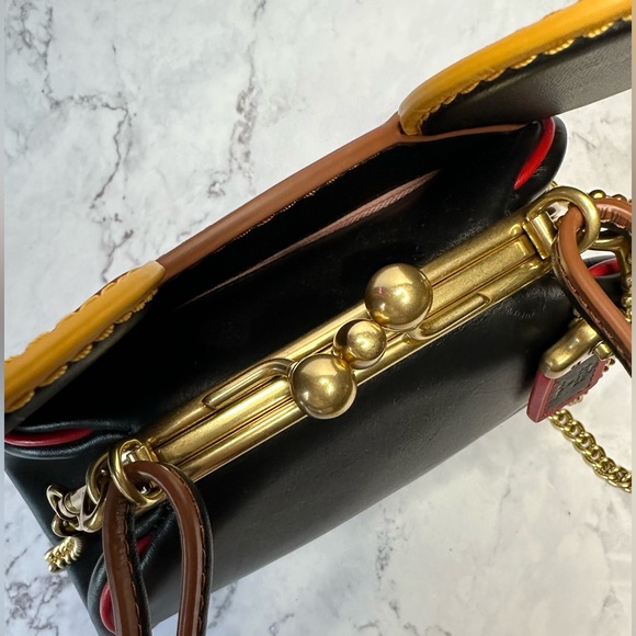 Coach Disney Mickey Mouse X Kieth Haring Kisslock Bag - Picture 11 of 12